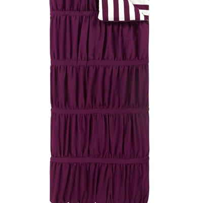 Shop Chic Home Design Frankie Sleeping Bag With Cat Ear Hood Ruched Ruffled Design In Purple
