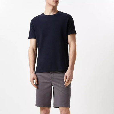 Shop Burton Mens 5 Pockets Shorts In Grey