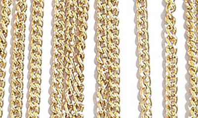 Shop Baublebar Fringe Drop Earrings In Gold