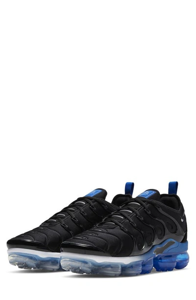 Shop Nike Air Vapormax Plus Sneaker In Black/ Game Royal/ White