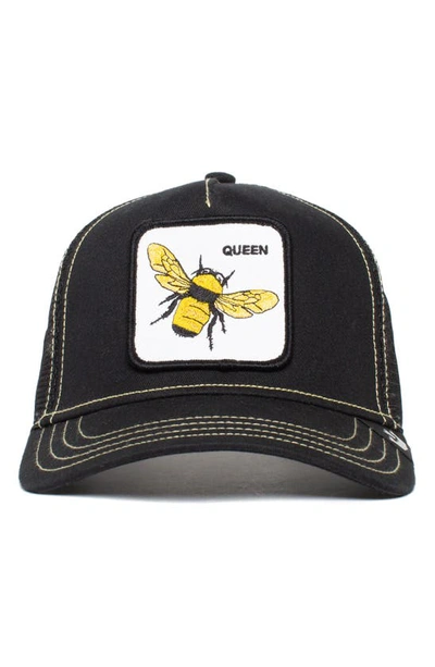 Goorin Bros The Queen Bee Patch Trucker Hat In Black