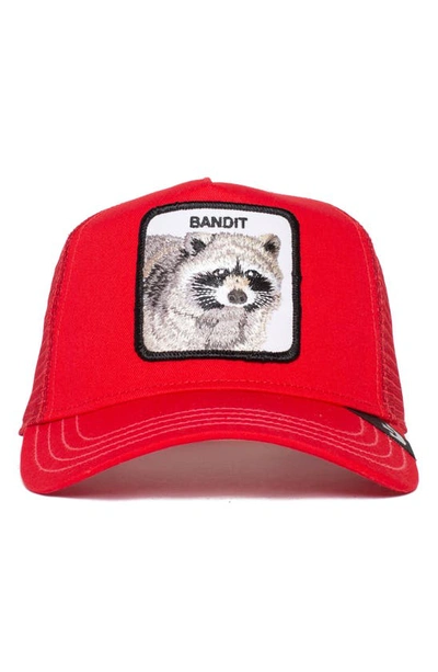 Shop Goorin Bros The Bandit Trucker Hat In Red