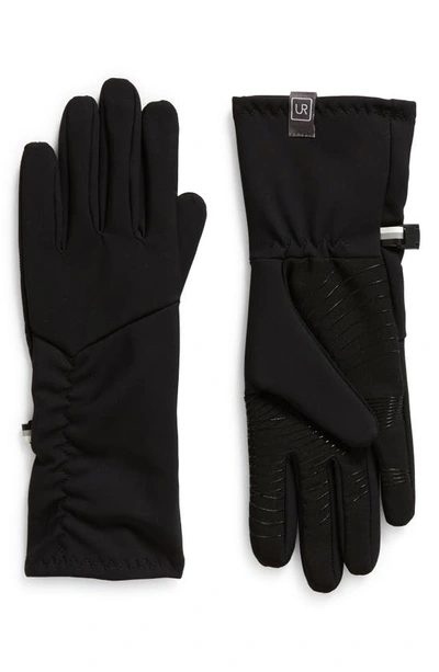 Shop Ur Ruched Stretch Glove In Black