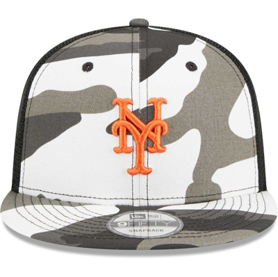 Shop New Era Camo New York Mets Urban Camo Trucker 9fifty Snapback Hat