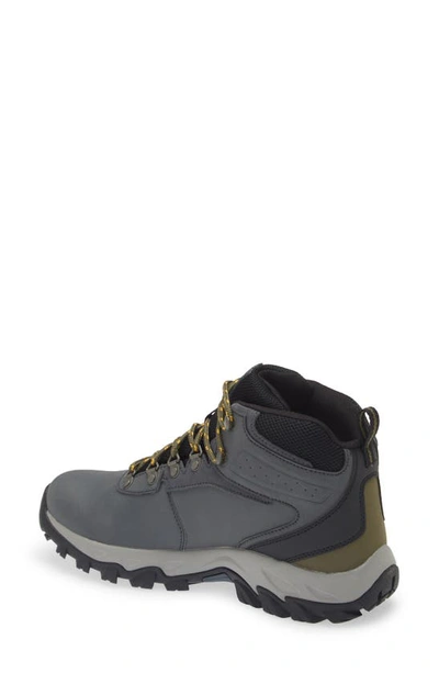 Shop Columbia Newton Ridge™ Plus Ii Waterproof Hiking Boot In Graphite/ Black