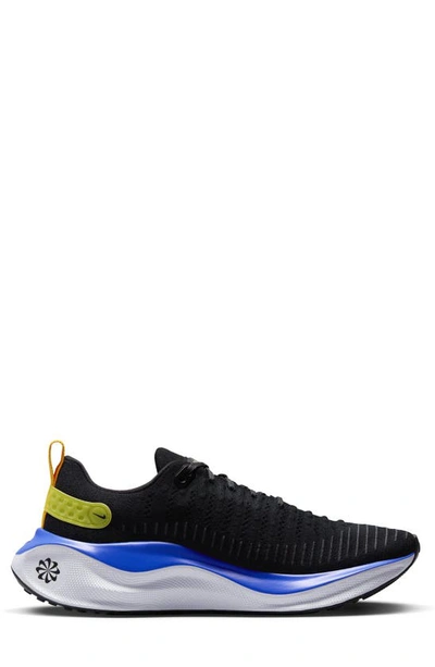 Shop Nike Infinityrn 4 Running Shoe In Black/ Anthracite/ Blue