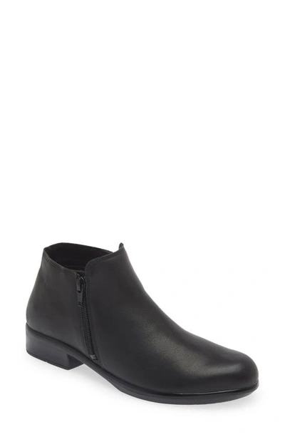 Shop Naot 'helm' Bootie In Water Resistant Black Leather