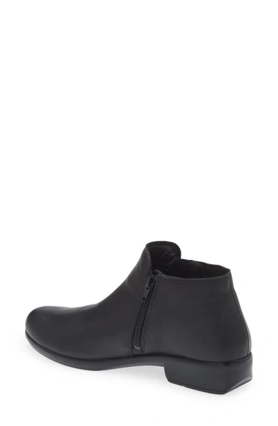 Naot 'helm' Bootie In Water Resistant Black Leather