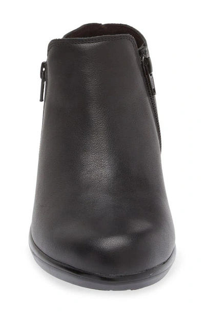 Shop Naot 'helm' Bootie In Water Resistant Black Leather