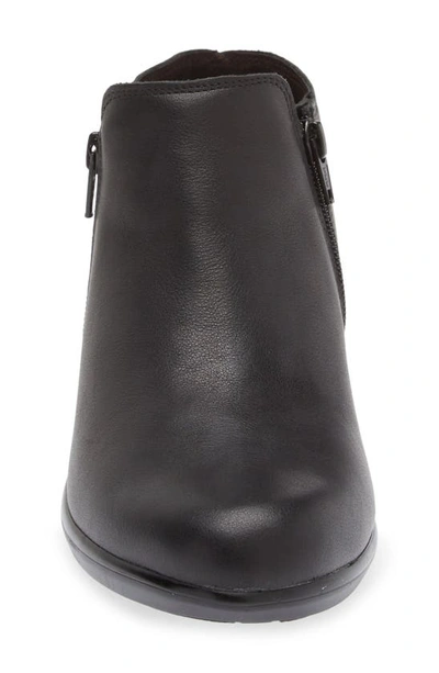 Naot 'helm' Bootie In Water Resistant Black Leather