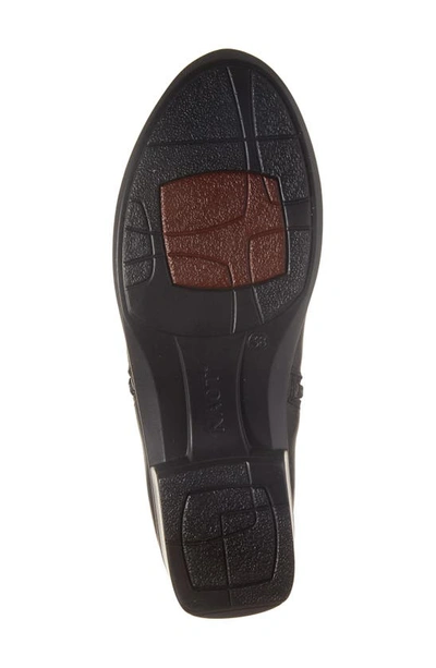 Naot 'helm' Bootie In Water Resistant Black Leather