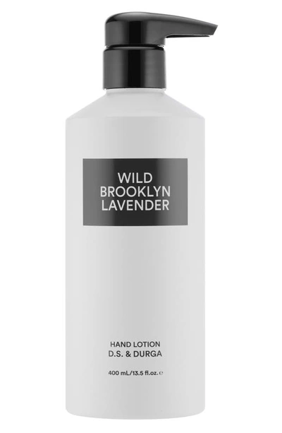 D.s. & Durga Wild Brooklyn Lavender Hand Lotion 13.5 Oz.