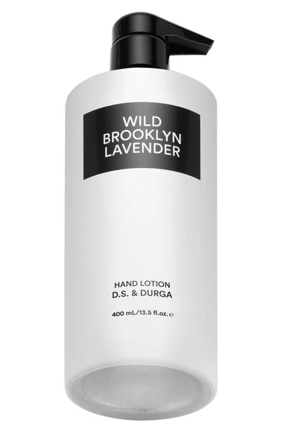 D.s. & Durga Wild Brooklyn Lavender Hand Lotion 13.5 Oz.