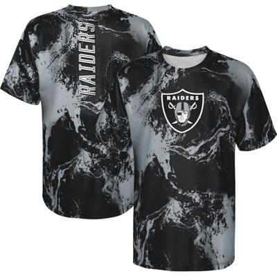 Outerstuff Las Vegas Raiders Kids Cross Pattern T-Shirt 22 / S