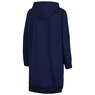 Shop Gameday Couture Navy Penn State Nittany Lions Take A Knee Raglan Hooded Sweatshirt Dress
