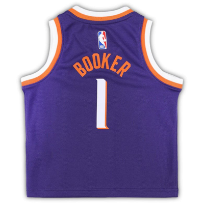 Shop Nike Toddler  Devin Booker Purple Phoenix Suns Swingman Player Jersey