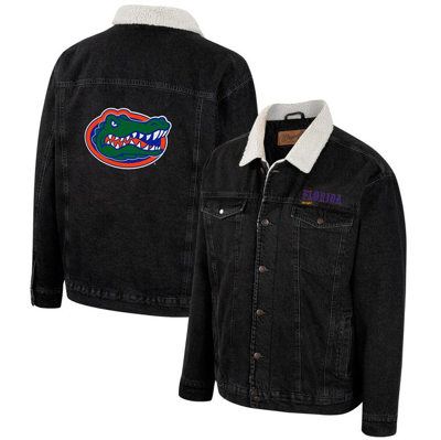 Shop Colosseum X Wrangler Charcoal Florida Gators Western Button-up Denim Jacket
