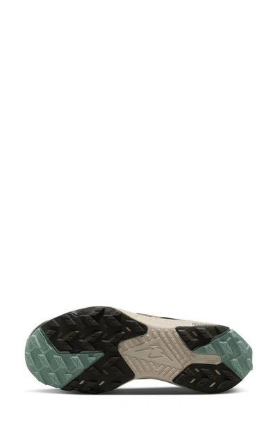 Shop Nike React Terra Kiger 9 Running Shoe In Sequoia/ Emerald/ Guava/ Amber