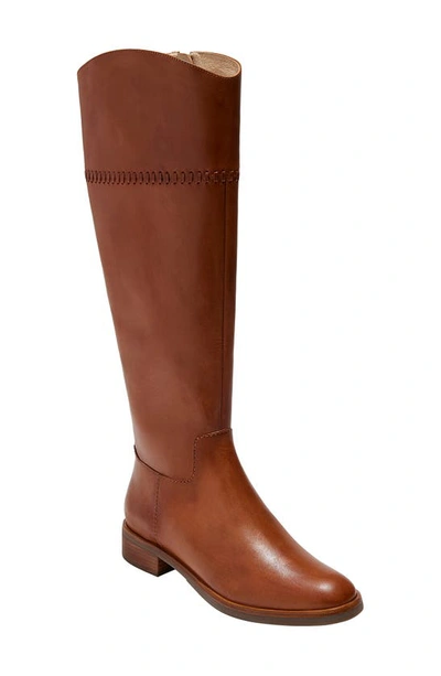 Shop Jack Rogers Adaline Knee High Riding Boot In Brown