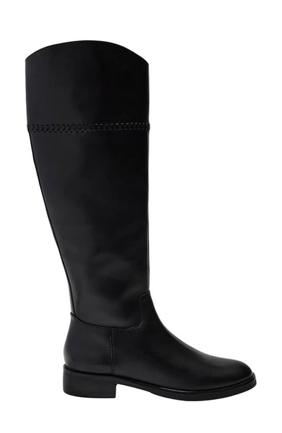 Shop Jack Rogers Adaline Knee High Riding Boot In Black