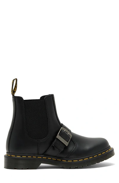 Shop Dr. Martens' 2976 Chelsea Boot In Black Classic Pull Up