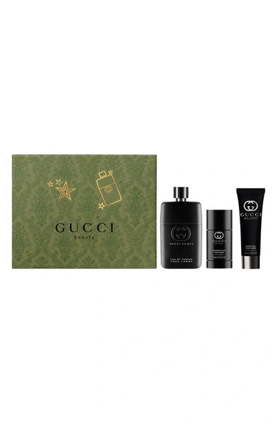 Shop Gucci Guilty Pour Homme Eau De Parfum Gift Set $196 Value