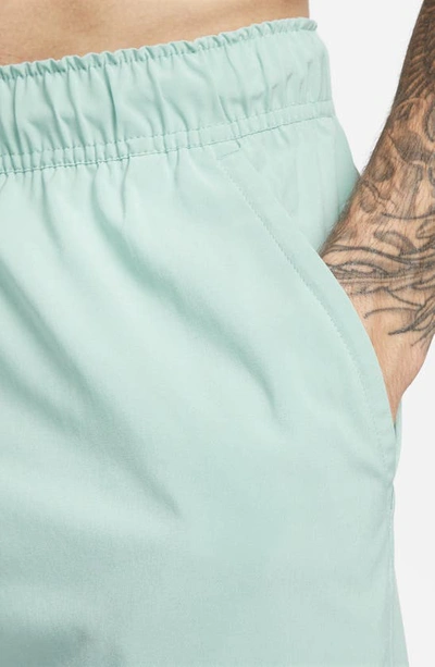 Nike Men's Unlimited Dri-fit 9" Unlined Versatile Shorts In Mineral/ Mineral/ Mineral