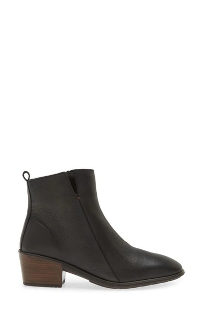 Naot Ethic Bootie In Soft Black Leather