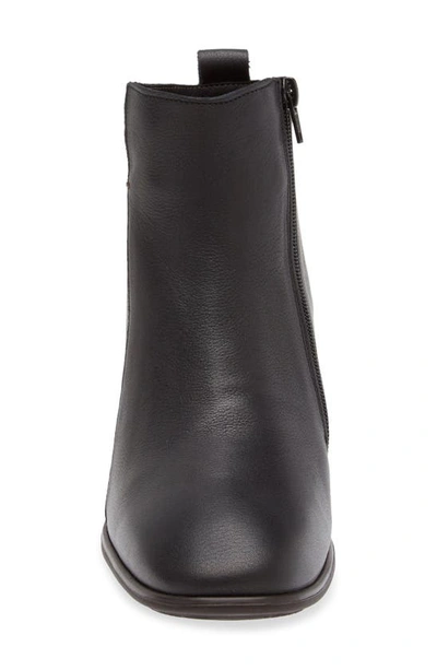 Naot Ethic Bootie In Soft Black Leather