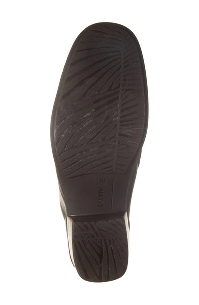 Naot Ethic Bootie In Soft Black Leather