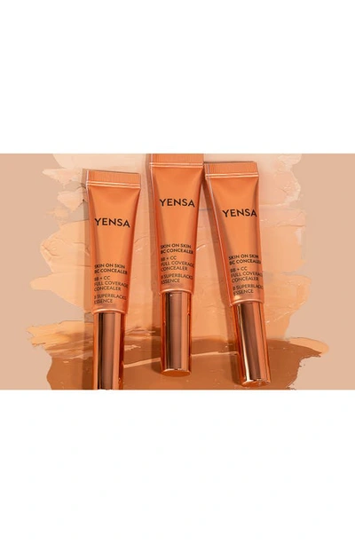 Shop Yensa Skin On Skin Bc Concealer Bb + Cc Full Coverage Concealer, 0.34 oz In Deep Warm