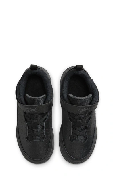 Nike Jordan Little Kids' Jordan Max Aura 5 Stretch Lace Basketball Shoes In Black/ Black/ Anthracite