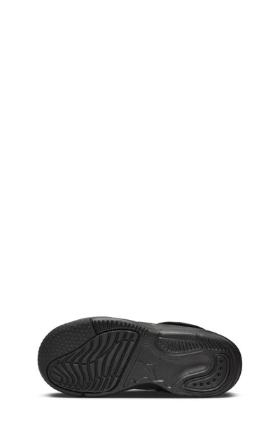 Nike Jordan Little Kids' Jordan Max Aura 5 Stretch Lace Basketball Shoes In Black/ Black/ Anthracite