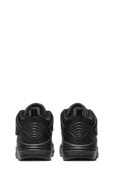 Nike Jordan Little Kids' Jordan Max Aura 5 Stretch Lace Basketball Shoes In Black/ Black/ Anthracite