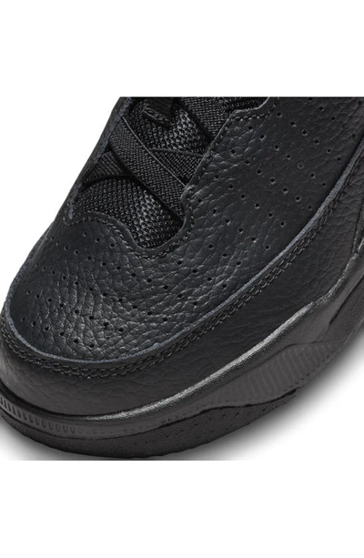 Nike Jordan Little Kids' Jordan Max Aura 5 Stretch Lace Basketball Shoes In Black/ Black/ Anthracite