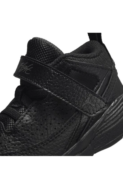 Nike Jordan Little Kids' Jordan Max Aura 5 Stretch Lace Basketball Shoes In Black/ Black/ Anthracite