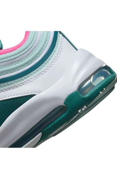 Shop Nike Kids' Air Max 97 Sneaker In White/ Teal/ Jade/ Pink