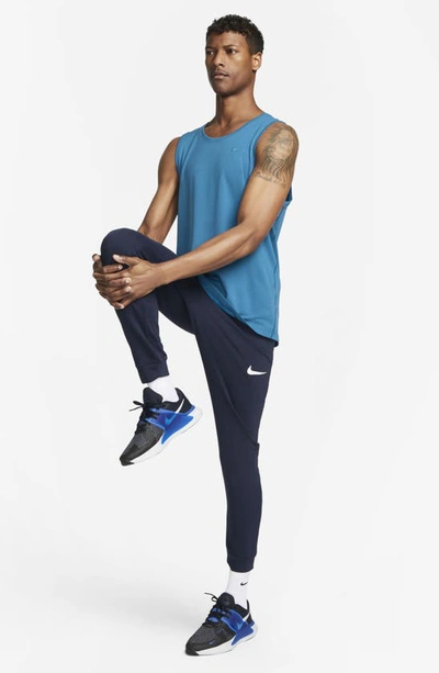 Shop Nike Dri-fit Primary Training Tank In Industrial Blue