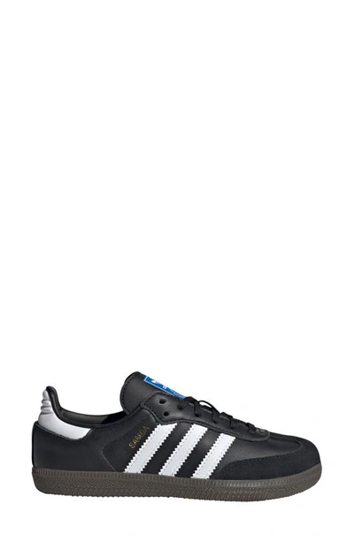 Shop Adidas Originals Kids' Samba Sneaker In Core Black/ Ftwr White/ Gum5