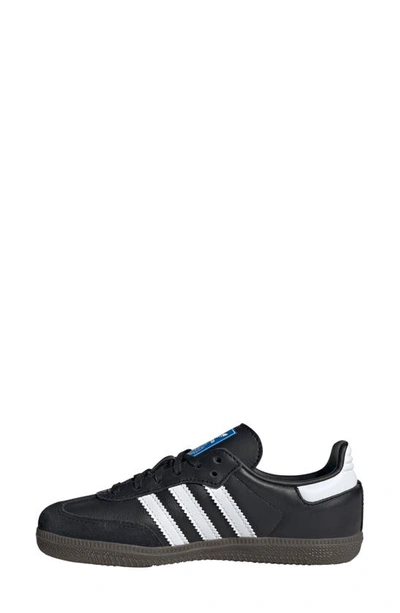 Shop Adidas Originals Kids' Samba Sneaker In Core Black/ Ftwr White/ Gum5