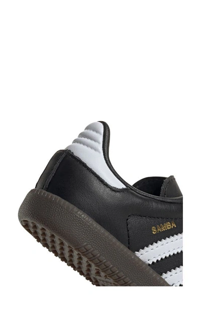 Shop Adidas Originals Kids' Samba Sneaker In Core Black/ Ftwr White/ Gum5