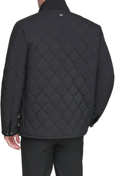 Andrew Marc Amberg Water Resistant Jacket In Black