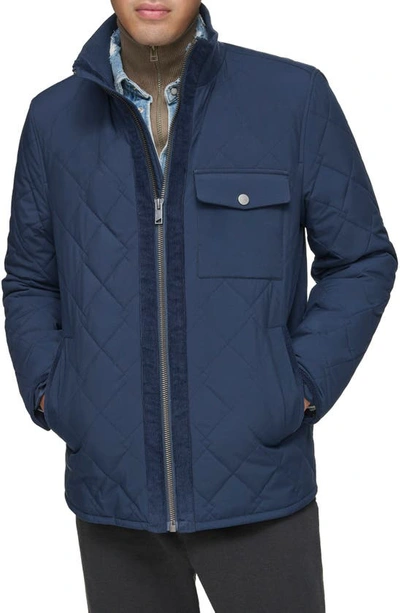 Shop Andrew Marc Amberg Water Resistant Jacket In Ink