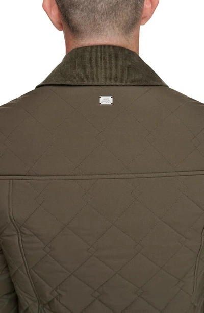 Shop Andrew Marc Walkerton Quilted Jacket In Jungle
