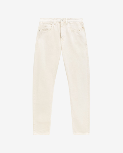 Shop Isabel Marant Jack Denim Pants In White