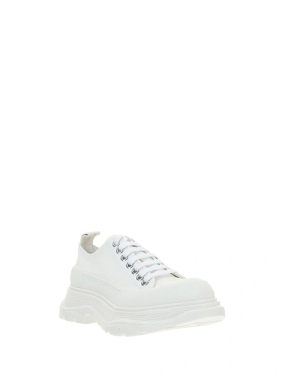 Shop Alexander Mcqueen Sneakers In White/white