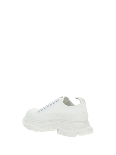 Shop Alexander Mcqueen Sneakers In White/white