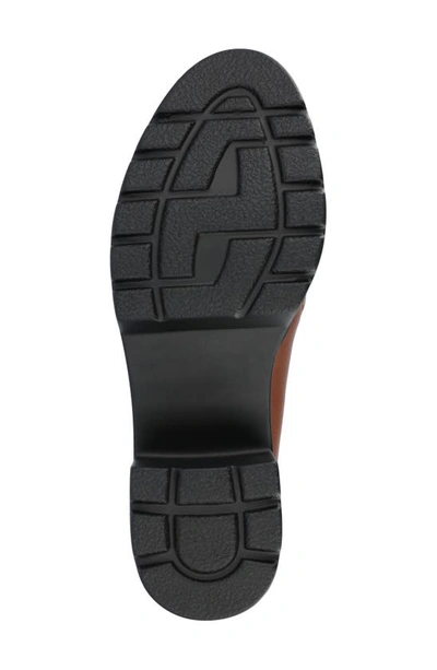 Journee Collection Kezziah Platform Loafer Pump In Brown