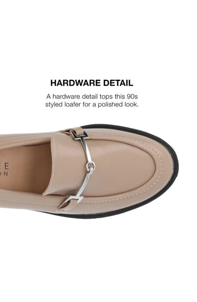 Journee Collection Kezziah Platform Loafer Pump In Taupe