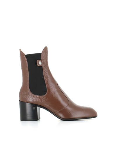 Shop Laurence Dacade Boot Angie In Taupe